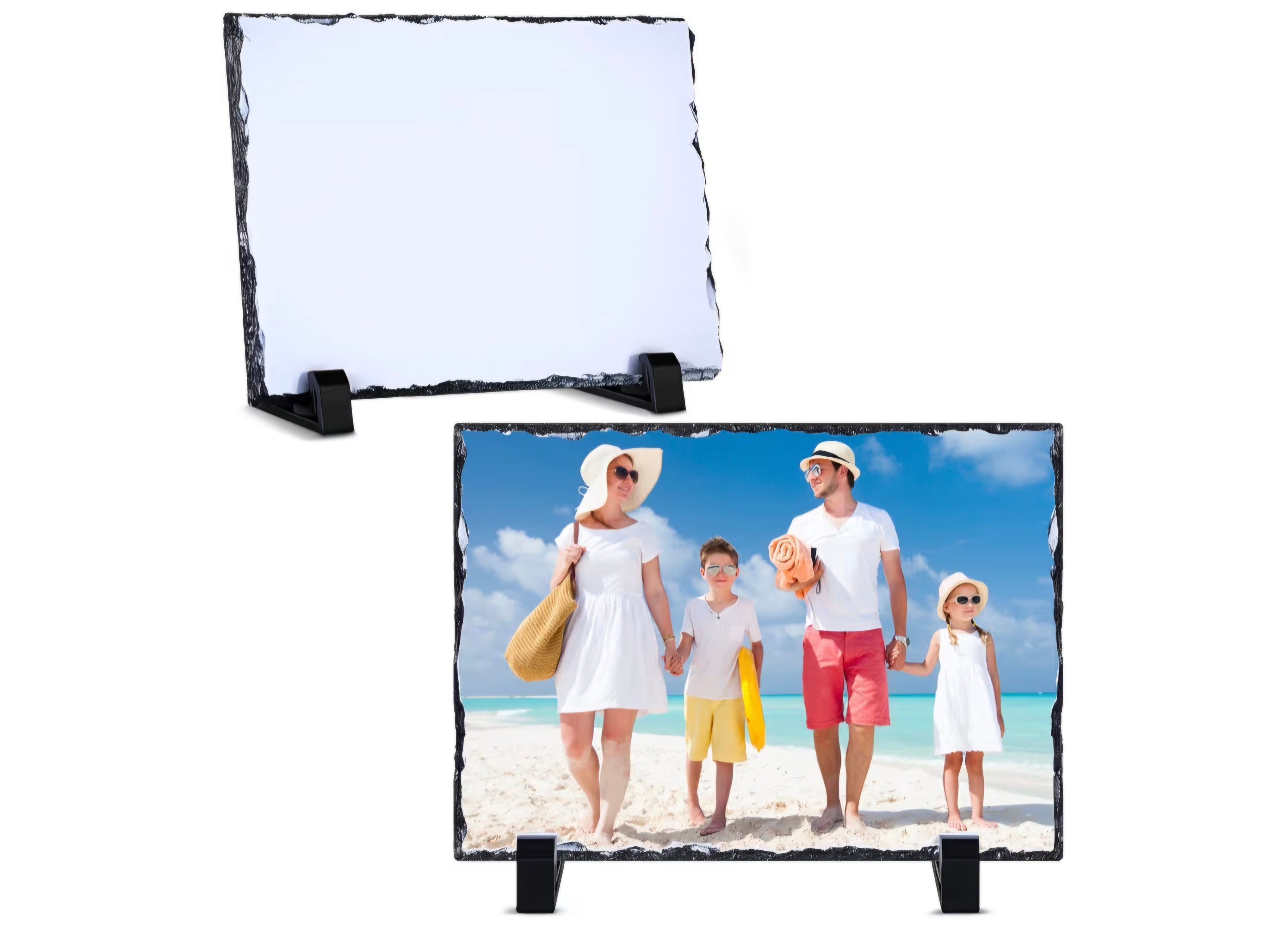 Slate Rock Stone / Photo Frame