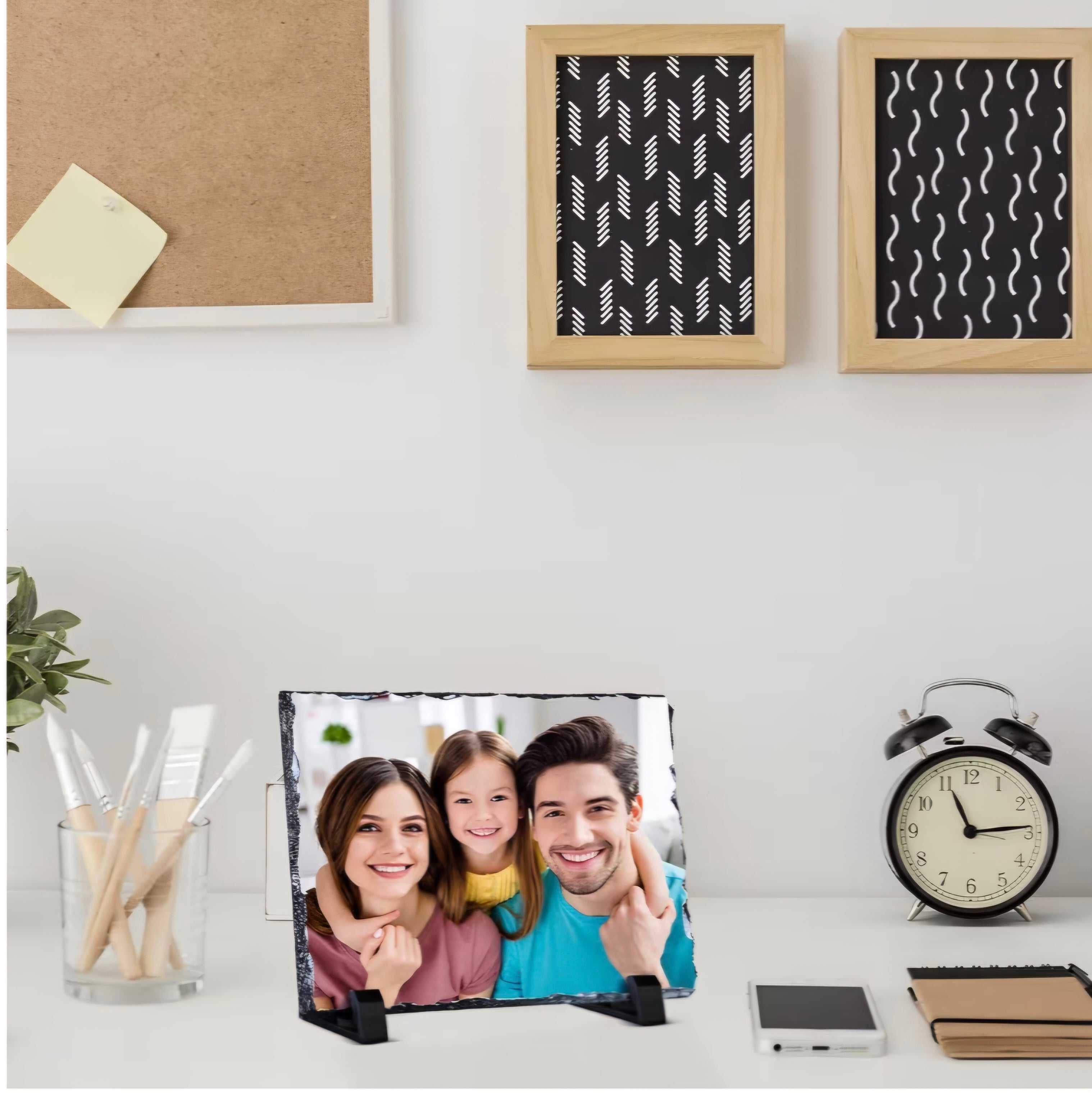 Slate Rock Stone / Photo Frame