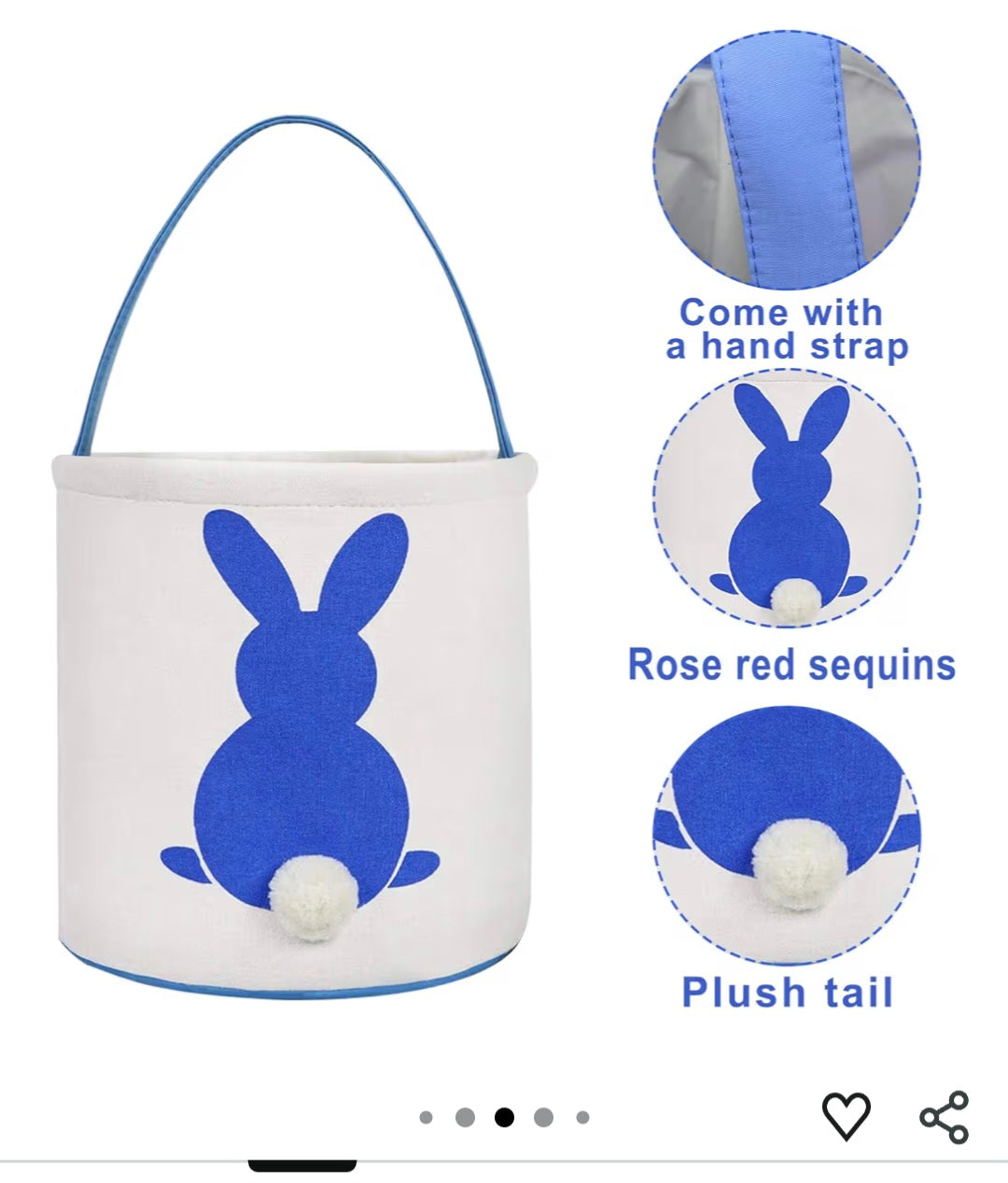 Easter Eggs Hunt Basket